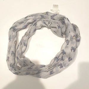 Children’s Unicorn Patterned Scarf